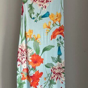 Alice & Olivia Delora Floral Midi Dress